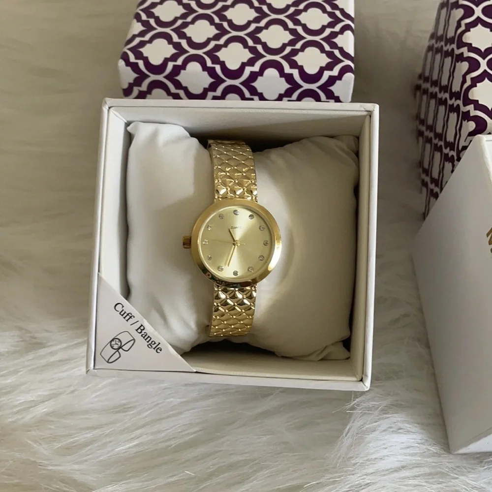 J. Elise Boutique gold crystal